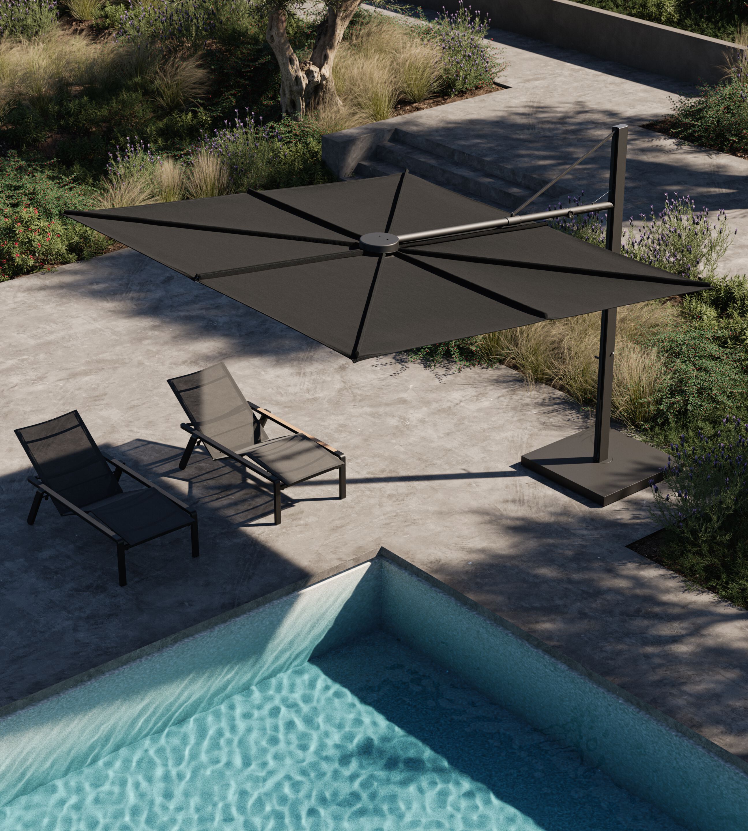 Регулируемый зонтик Royal Botania Solaz ARCH-00018702 - Вид №1