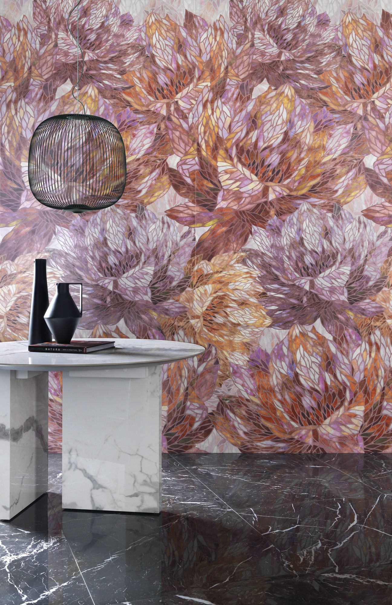 Пол / керамогранит с мраморным эффектом FAP ceramiche Roma Gold ARCH-00044009 - Вид №35