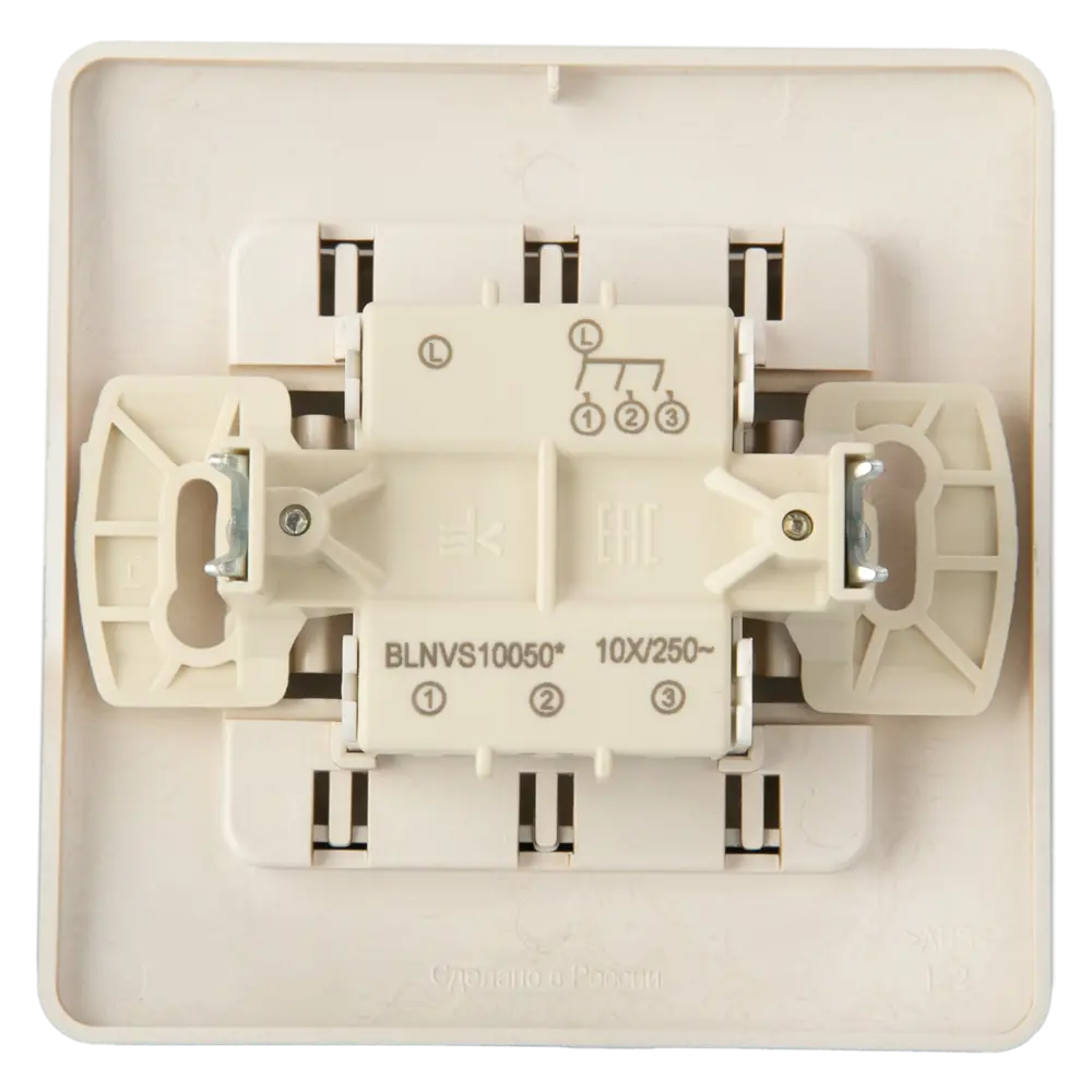 Выключатель встраиваемый Systeme Electric Blanca 3 клавиши цвет титан STLM-2128090 - Вид №2