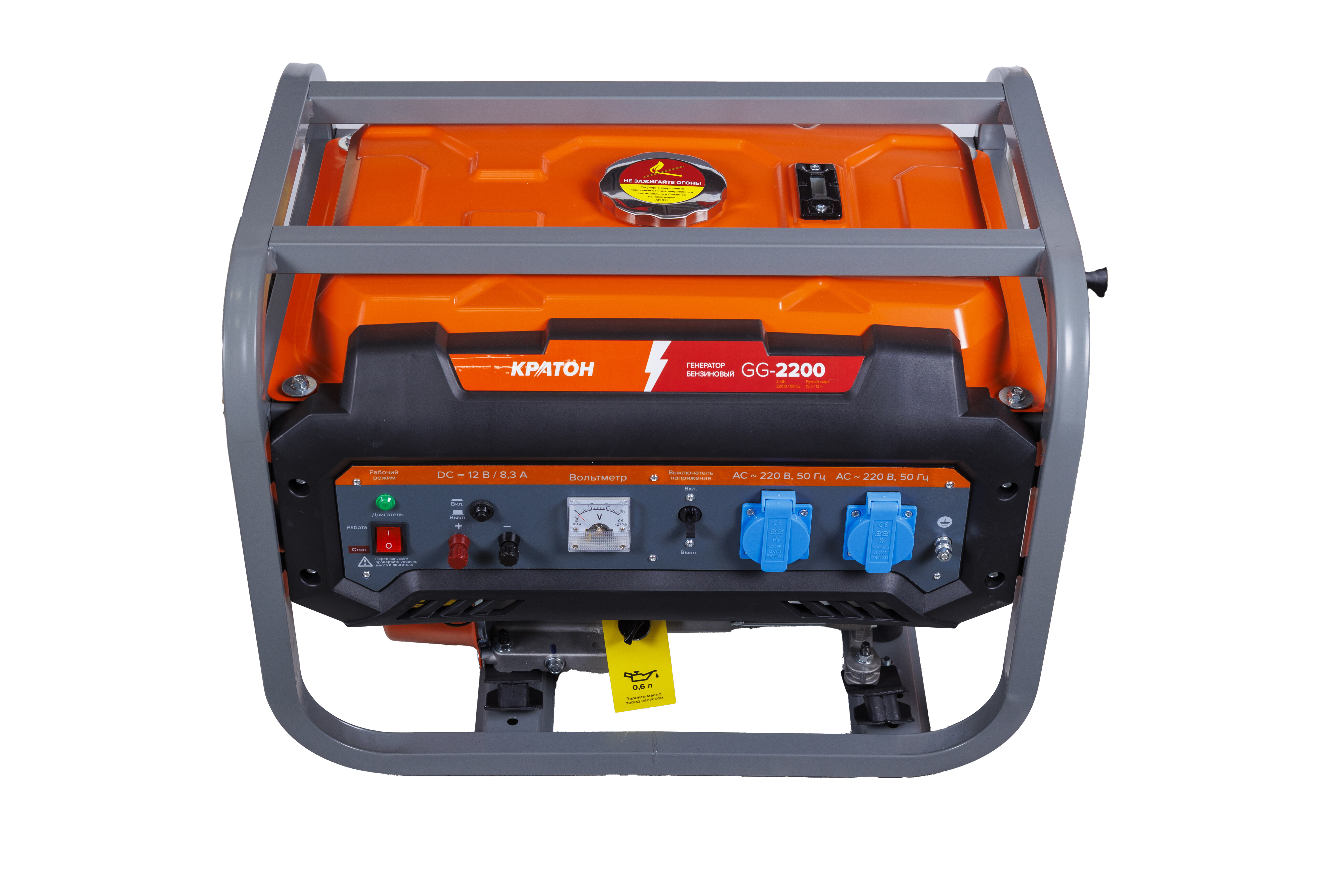 Электрогенератор   бензиновый Кратон GG-2200 9126955 STDN-0056164 - Вид №4