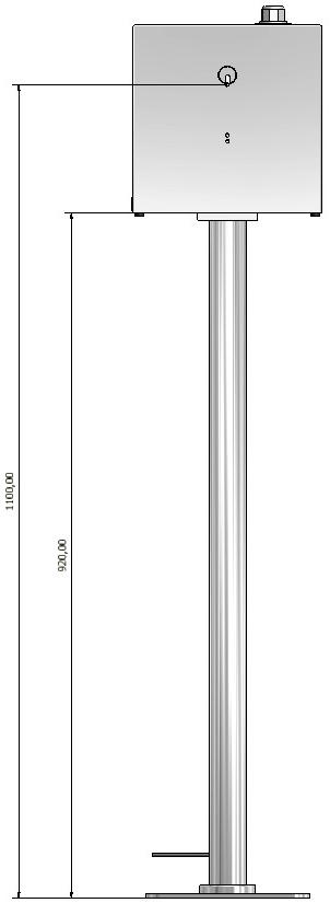 Ama Luxury Shower Автоматический дозатор дезинфицирующего геля  Doms2020  - Вид №6