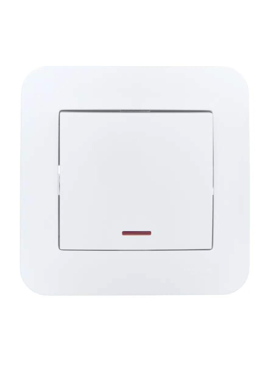 ASTI Выключатель с подсветкой белый LEZARD 7081-0202-111 - Вид №2