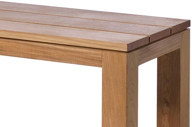 TRIBÙ Садовая скамейка из тика Kos 04034 - Вид №2