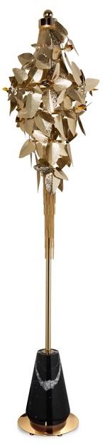 LUXXU Торшер из латуни с кристаллами swarovski® Mcqueen sun-id-1370211 - Вид №1