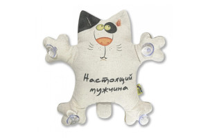 16413963 Игрушка в авто Кот Автозащитник, Настоящий мужчина 20аси39ив-3 Штучки, к которым тянутся ручки