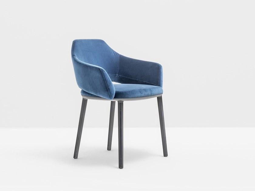 Pedrali Стул с обивкой и подлокотниками Vic 645 - Вид №3