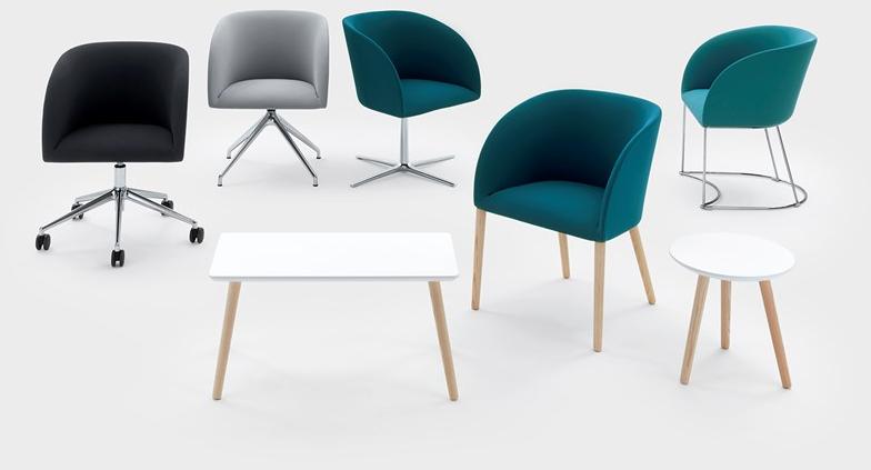 Viganò Стул с подлокотниками из ткани ясеня Milly sun-id-1483860 - Вид №1