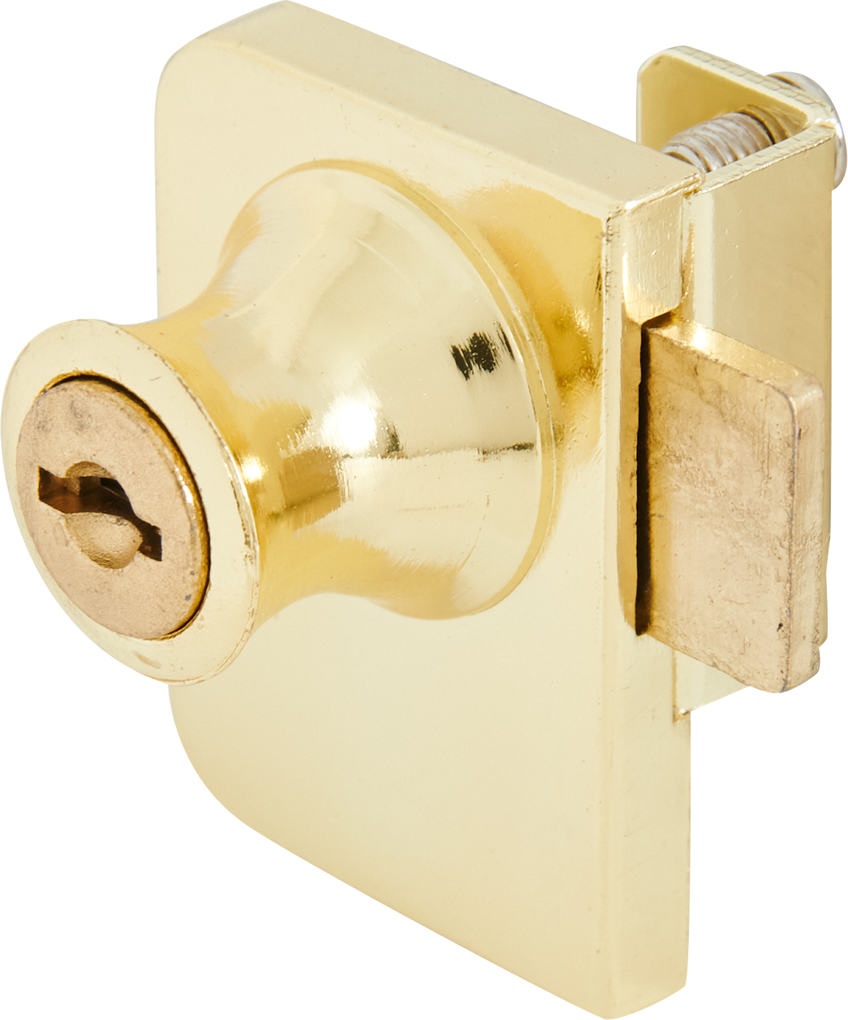 11679610 Замок мебельный накладной Z258GP.2/18, для стеклянных дверей, 48х36.5 мм, металл, цвет золото STLM-0001402 Santreyd 