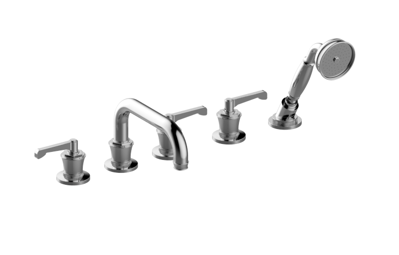 E-11651-LM60B Смеситель для ванной с душевым комплектом GRAFF Vignola