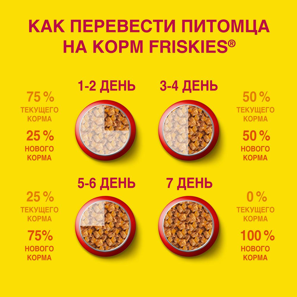ПР0032271 Корм для кошек с курицей в подливе, пауч 85 г Friskies  - Вид №9