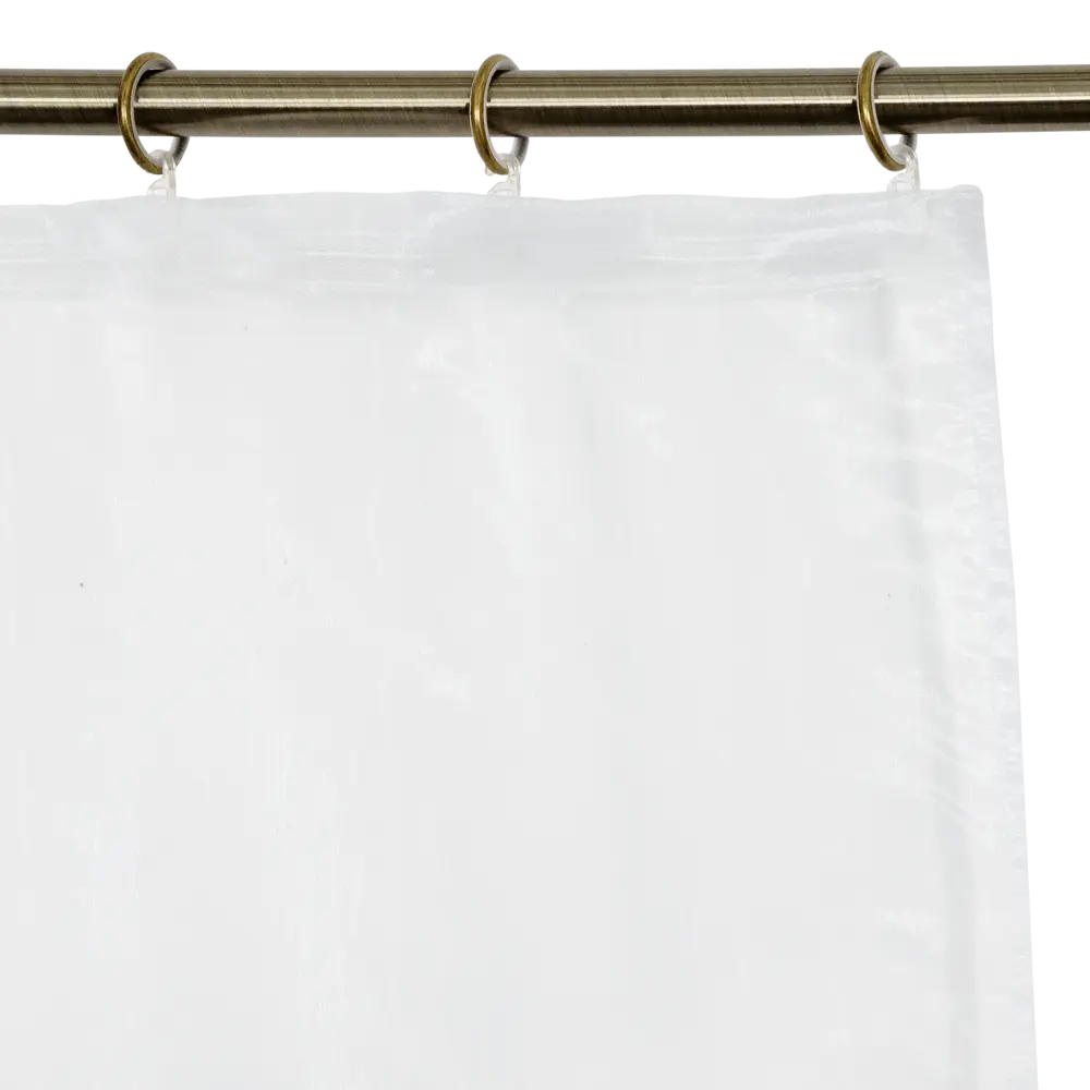 Тюль на ленте, 290х300 см, органза, цвет белый WITERRA STLM-2174772 - Вид №2