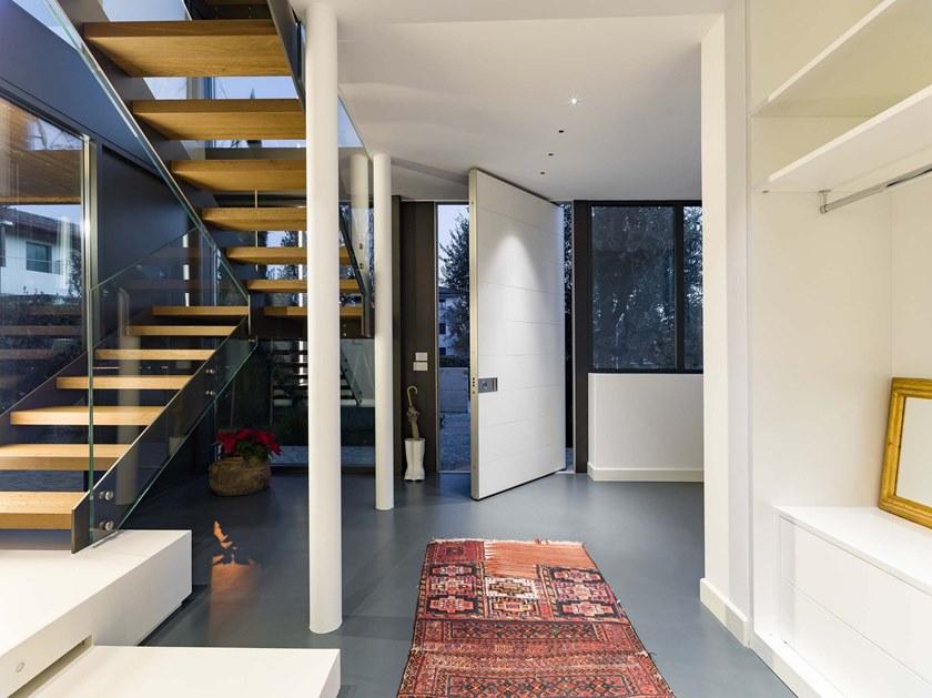 OIKOS VENEZIA Распашная бронированная деревянная входная дверь Synua sun-id-1468014 - Вид №9