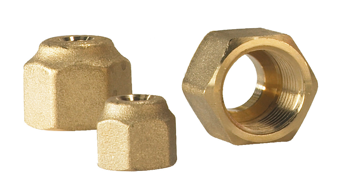 Danfoss Гайки и адаптеры для клапанов T2/TE2 и клапанов TE 5 - 55 NS 4-6M Гайка 011L1135  - Вид №13