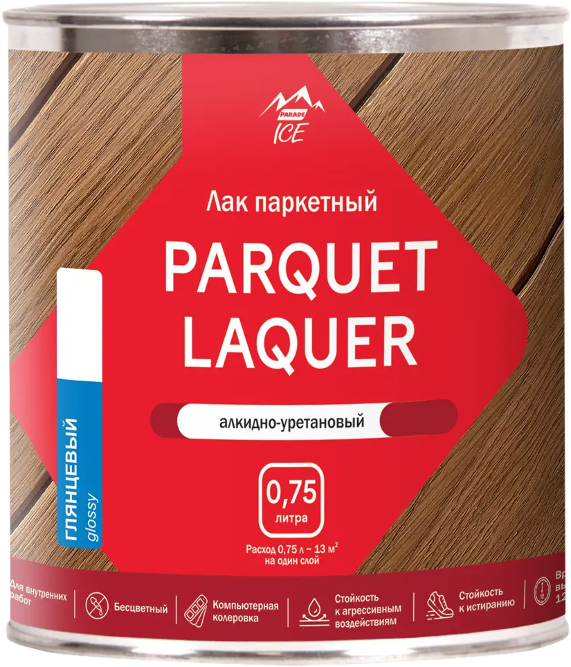 Parade Parquet Laquer — профессиональный лак для деревянных полов 89345863