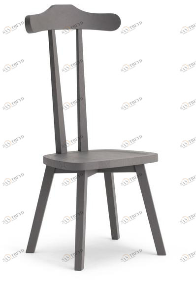 Gervasoni Стул из орехового дерева с высокой спинкой Beds sun-id-1477019