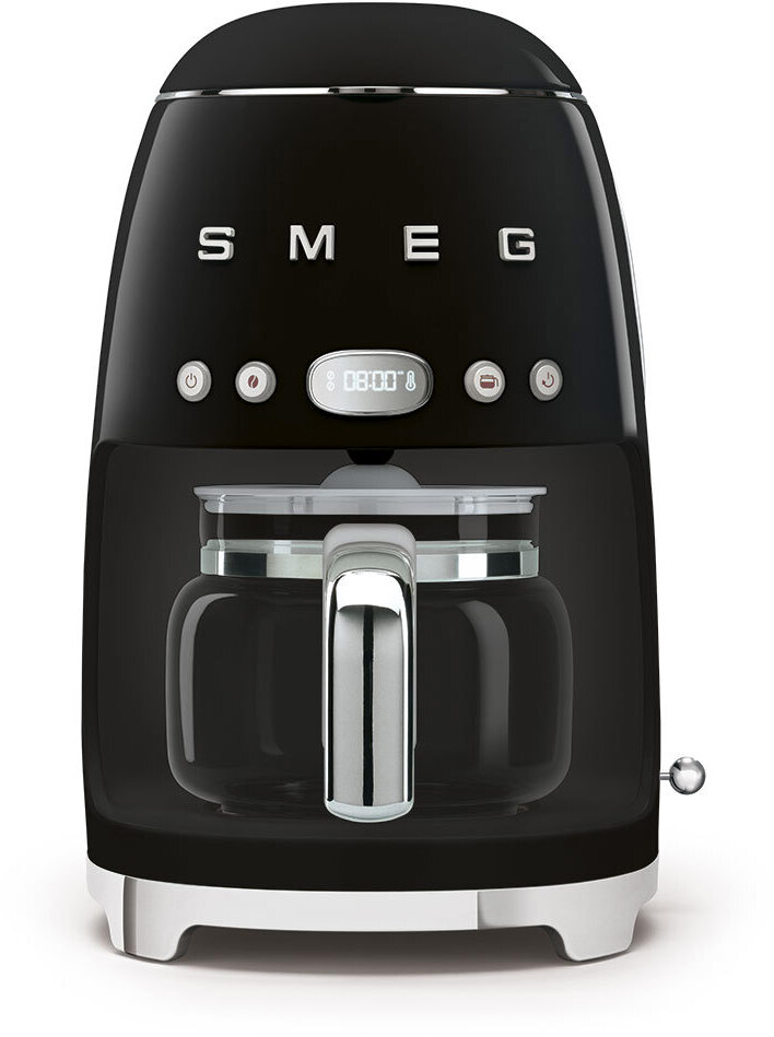 91069199 Капельная кофемашина DCF02BLEU черная STLM-0467197 SMEG