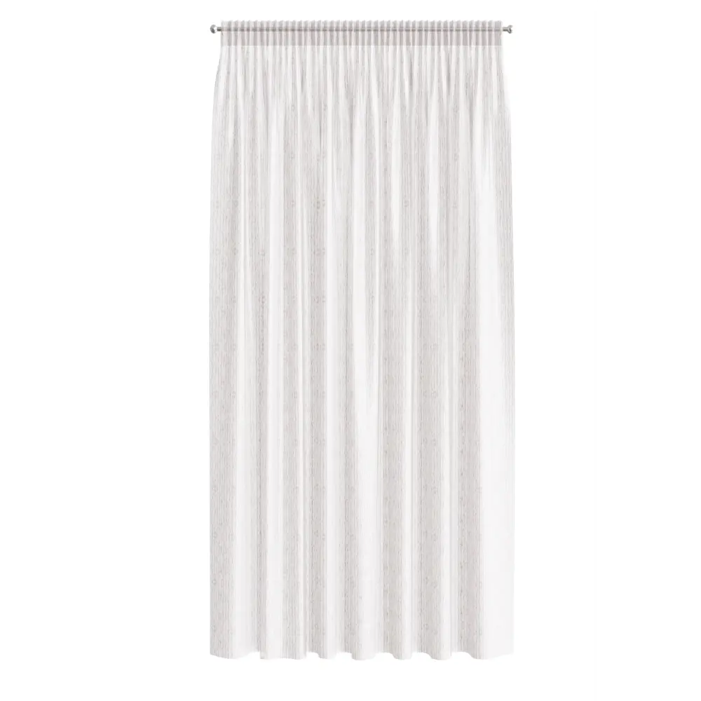 Тюль на ленте Дождик 250x280 см цвет белый GARDEN STLM-2116891