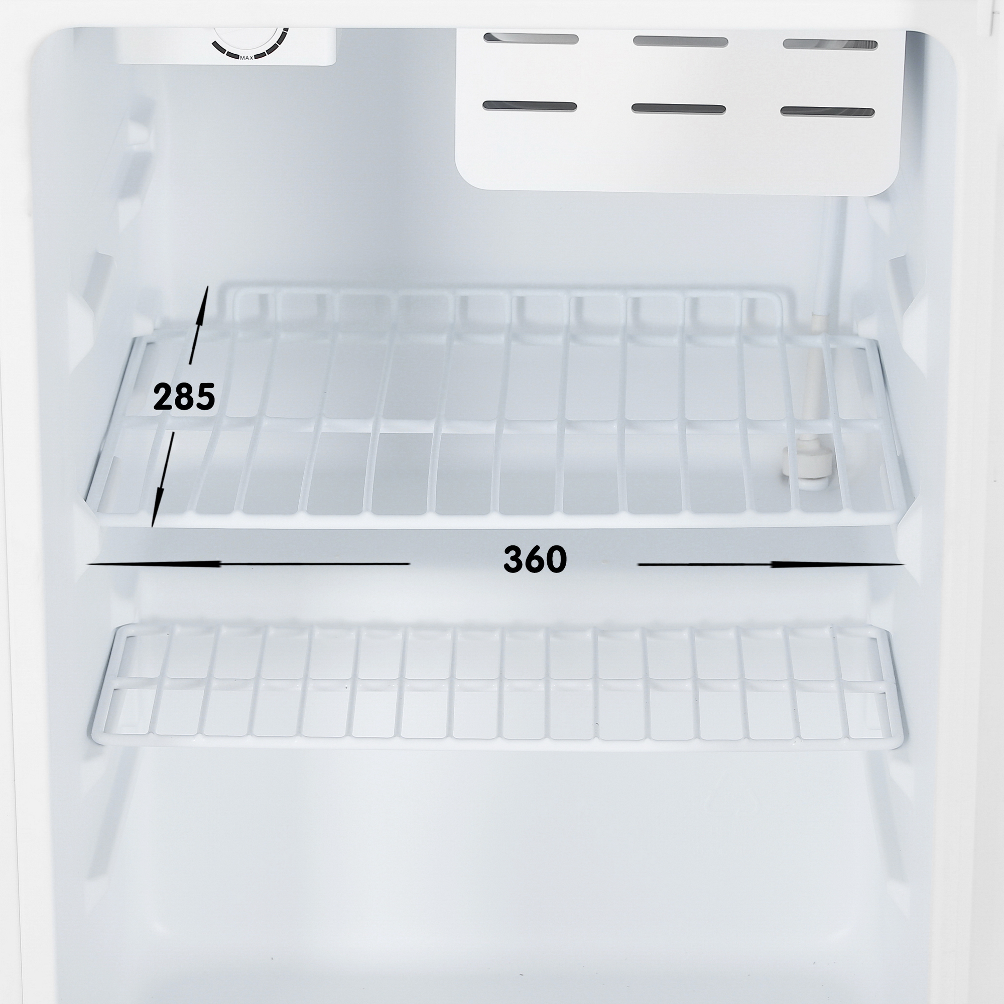 1267907 Холодильник компактный   DEXP RF-SD070MA/W белый STDN-0009584 - Вид №9