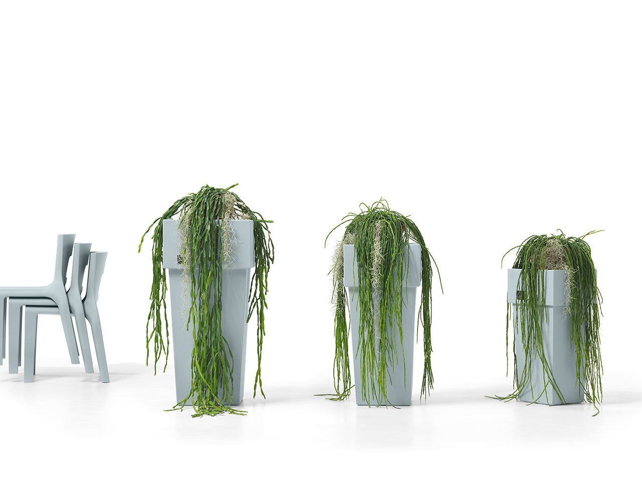 Квадратный полиэтиленовый садовый горшок Lyxo Design NOVA ARCH-00068123