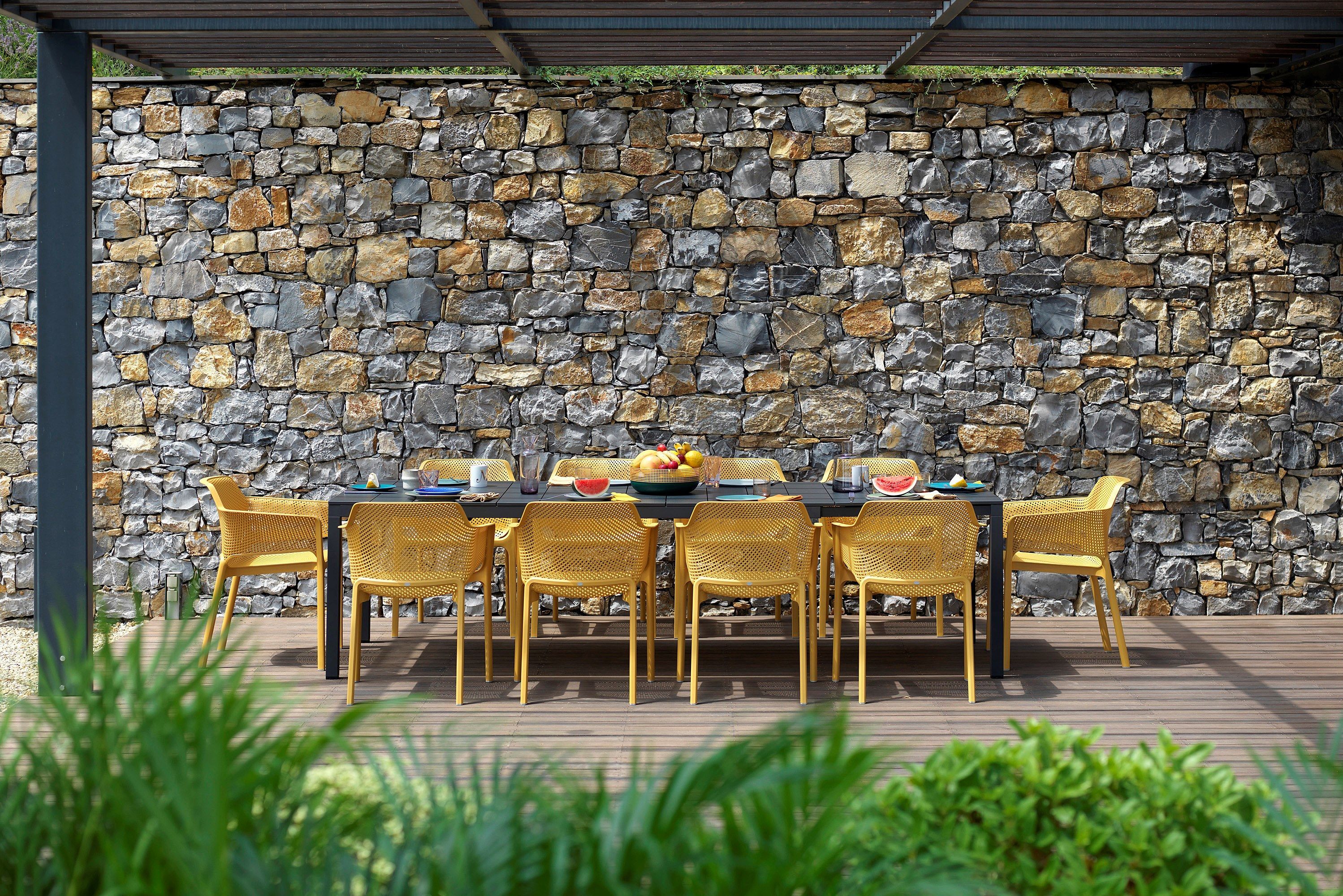 Штабелируемый садовый стул из полипропилена In Stock ARCH-00062688 - Вид №3