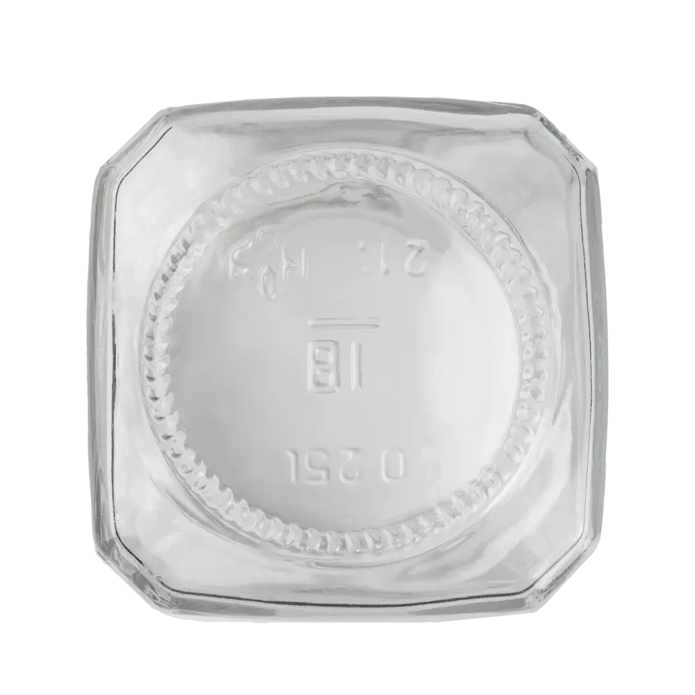 Банка для сыпучих продуктов Berossi Rondo 0.25 л стекло цвет белый STLM-2085866 - Вид №3