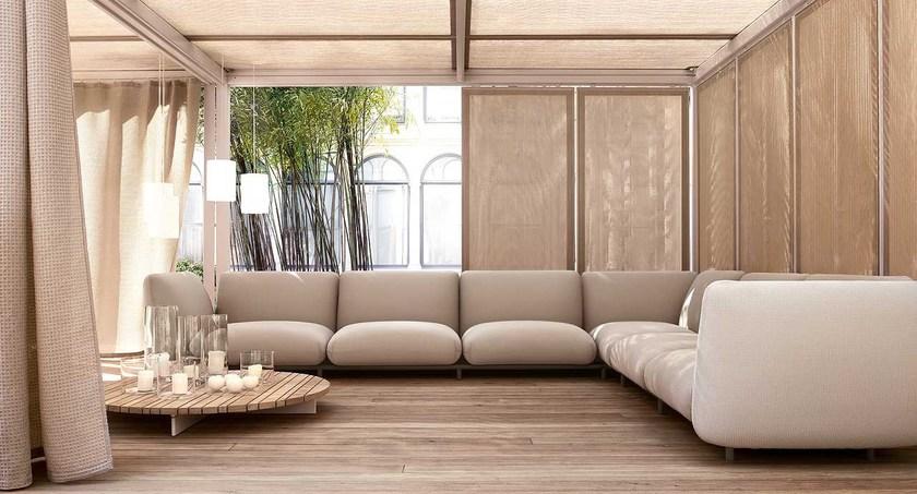 Paola Lenti Беседка из алюминия и дерева sun-id-1388684 - Вид №9