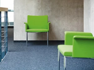 Brunner Кресло из ткани с подлокотниками Milano