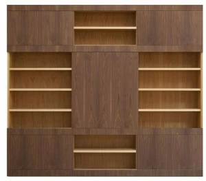 Morelato Модульный книжный шкаф из вишни и ореха  Art. fs3510598