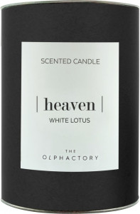 10656783 Ambientair Свеча ароматическая The Olphactory HEAVEN Black Белый лотос 40 ч Воск