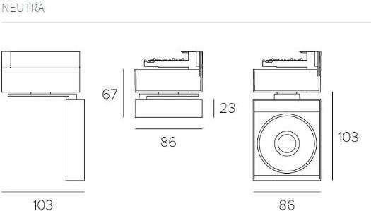 Letroh Регулируемое светодиодное пятно Neutra sun-id-1473663 - Вид №13