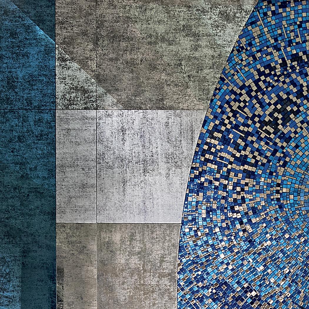 SICIS Bucolico Black Bo-Grey Vetrite Tile sun-id-1991302 - Вид №79