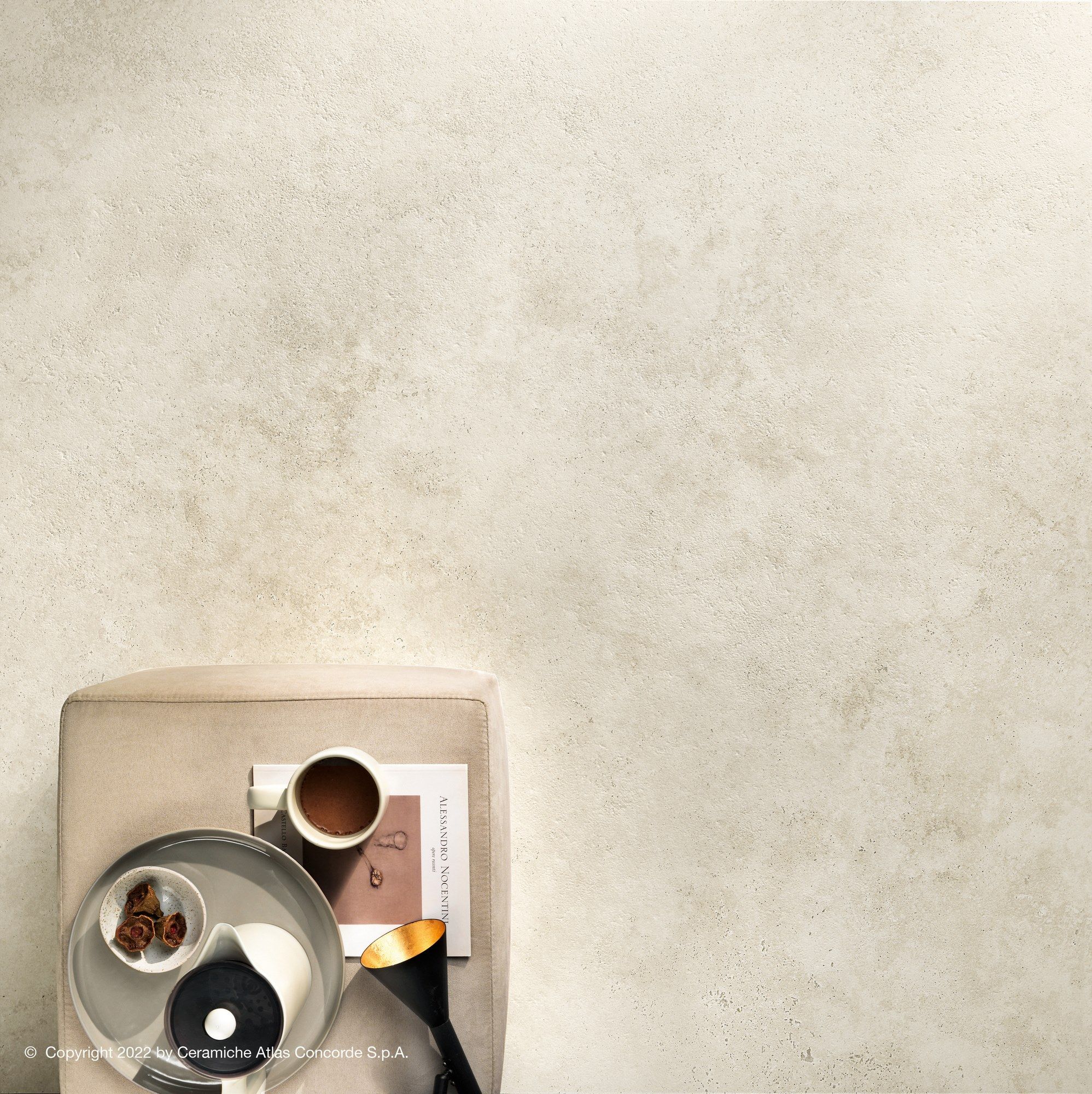 Пол / керамогранит с мраморным эффектом Atlas Concorde Marvel Travertine ARCH-00039068 - Вид №27