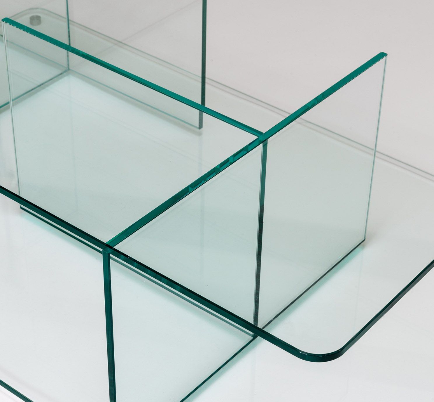 Прямоугольный журнальный столик из закаленного стекла Case LUCENT ARCH-00147658 - Вид №5