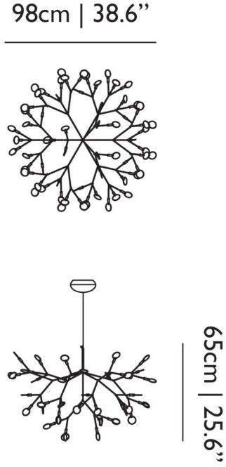 moooi Светодиодная подвесная лампа Heracleum sun-id-1358925 - Вид №5