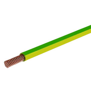 Провод Electraline ПуГВ 1x4 на отрез ГОСТ цвет жёлто-зелёный 82532338 STLM-2085505
