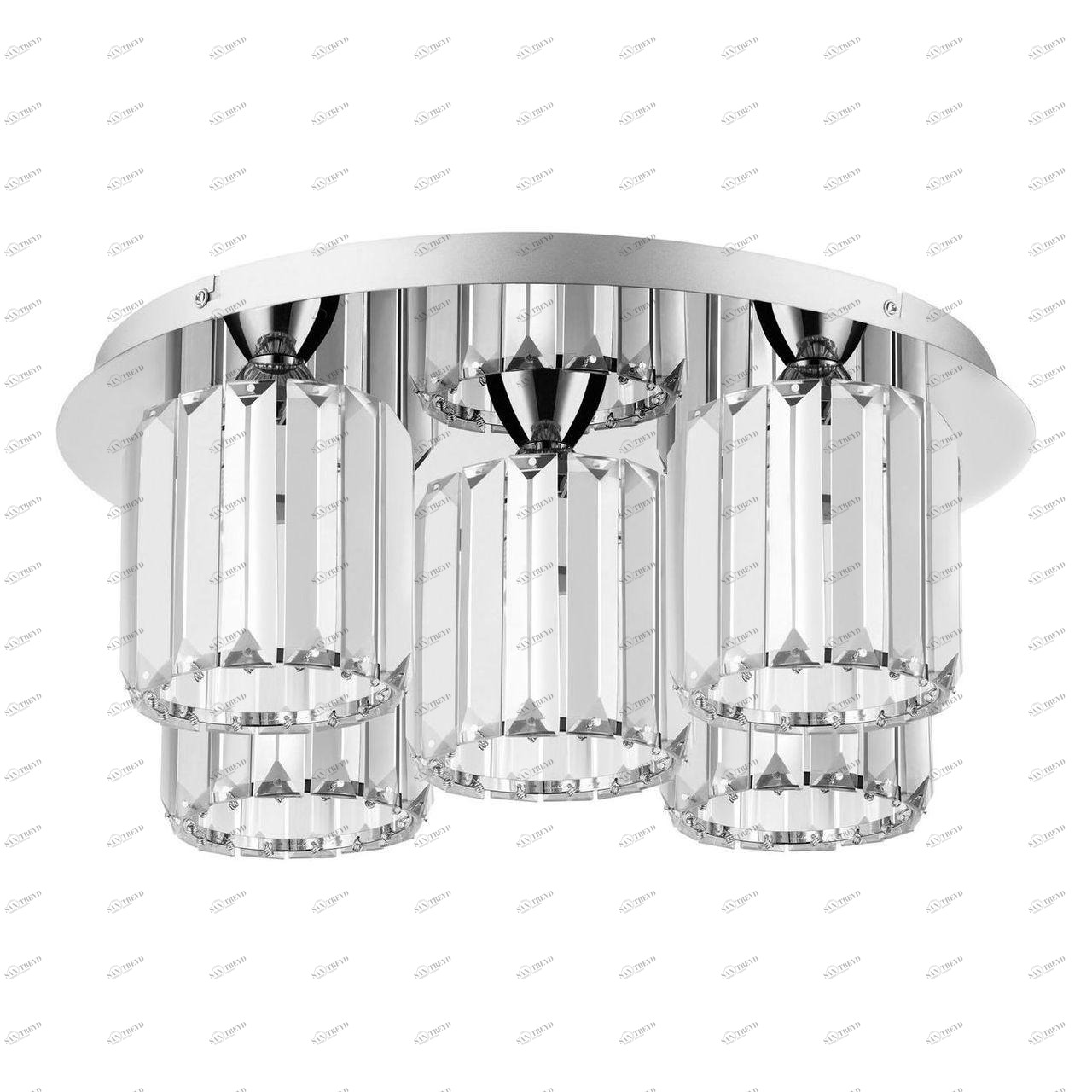 Дизайнерская потолочная люстра Britop Merilo 9010528 хром BRITOP ДИЗАЙНЕРСКИЕ, MERILO 108925 Хром 