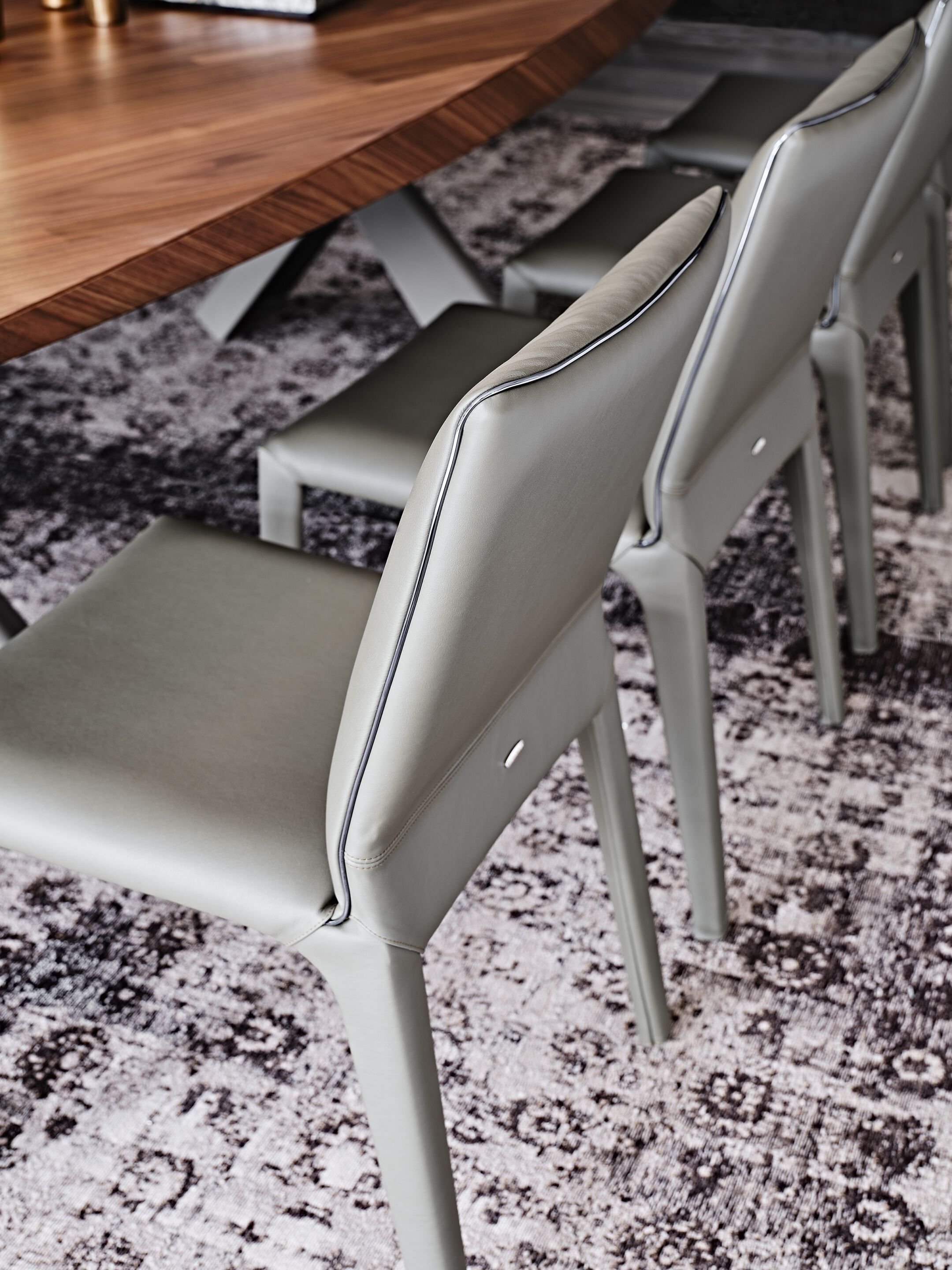 Кожаный стул Cattelan italia PENELOPE ARCH-00099321 - Вид №4