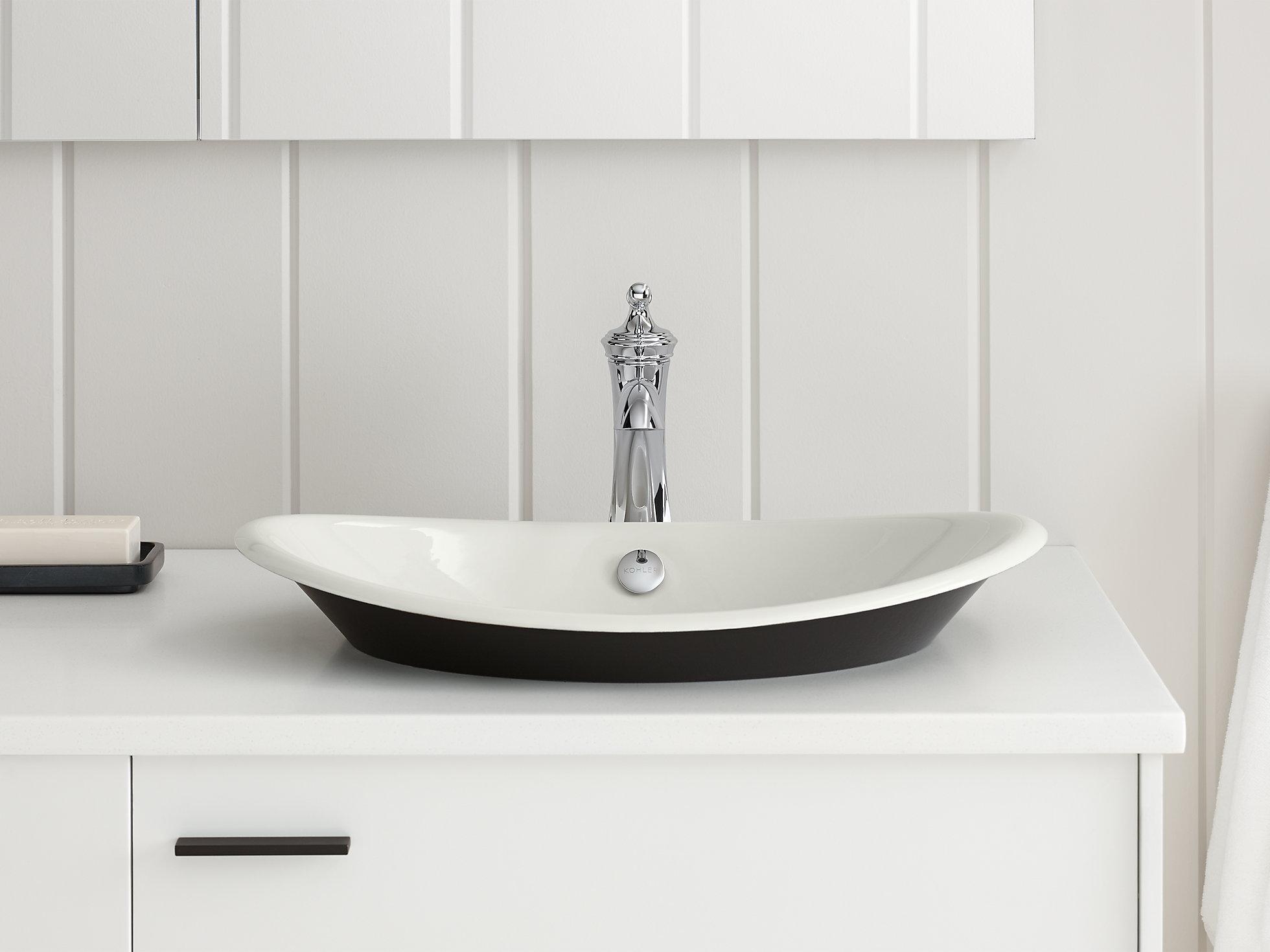 K-5403-P5-KA Накладная раковина на столешницу  прямоугольная Kohler  - Вид №4