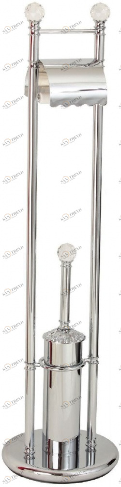 Стойка 2-х функциональная MIGLIORE.CRistalia ML.CRS-60.242.CR - хром 