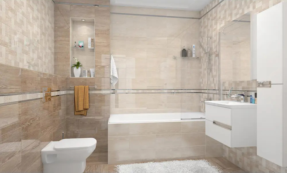 90806752 Керамическая плитка Laparet Platan х9999123256 20x40см 1.2 м² цвет темно-бежевый, цена за упаковку STLM-0391232