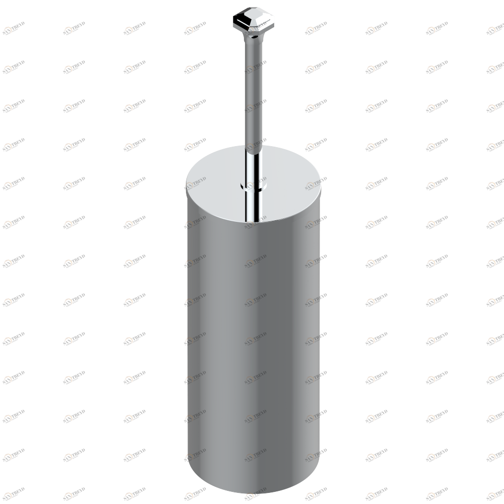 A58-4700C Стакан напольный и щётка для унитаза с крышкой Thg-paris Tradition с рукоятками Хром A58-4700C CAT.A