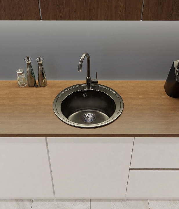 Кухонная мойка R-520 GRANFEST RONDO - Вид №4