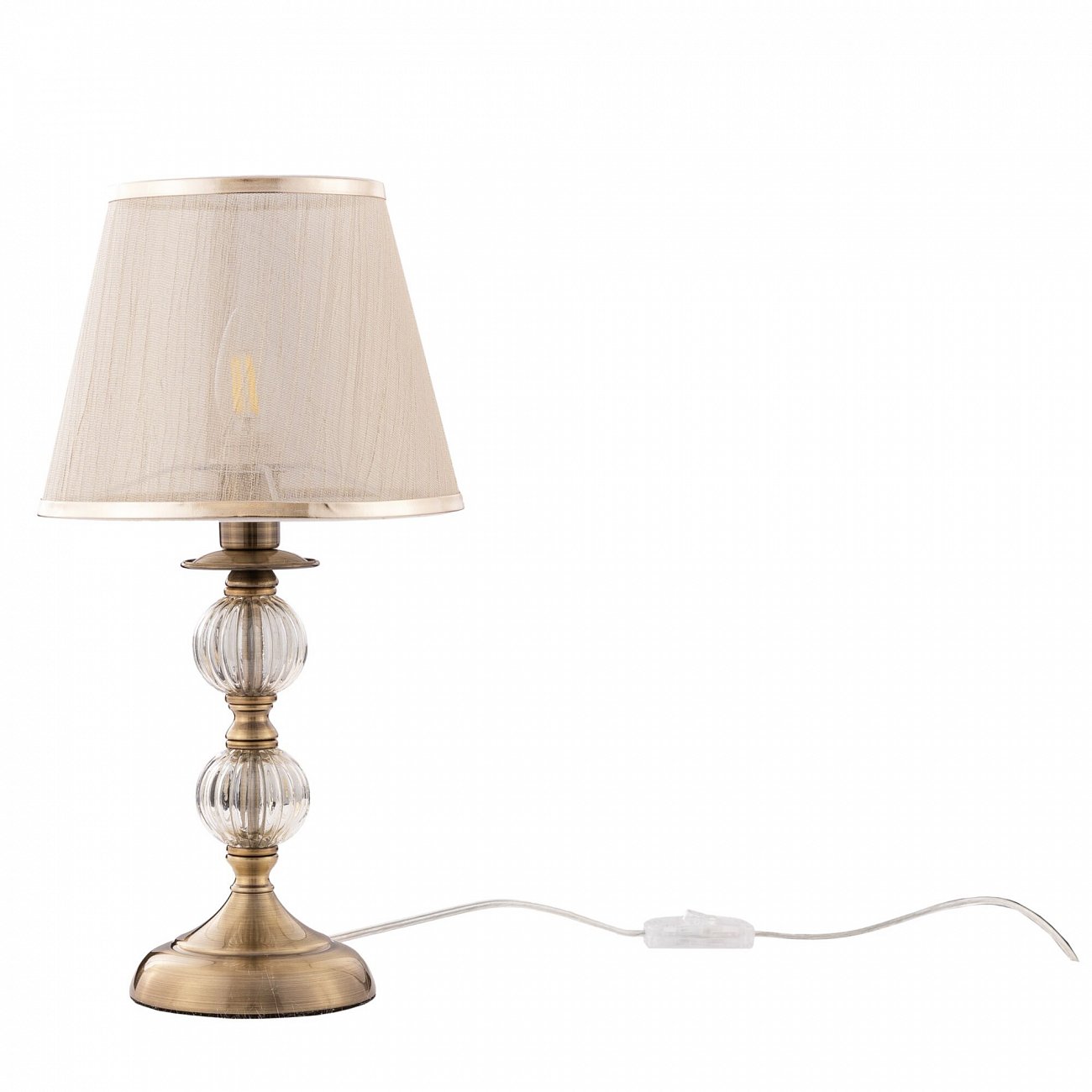 Лампа настольная бронзовая Inessa FR2685TL-01BZ FREYA CLASSIC 00-3957289 Бронза - Вид №1