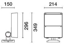 iGuzzini Регулируемый алюминиевый светодиодный проектор для улицы Platea sun-id-1380206 - Вид №5