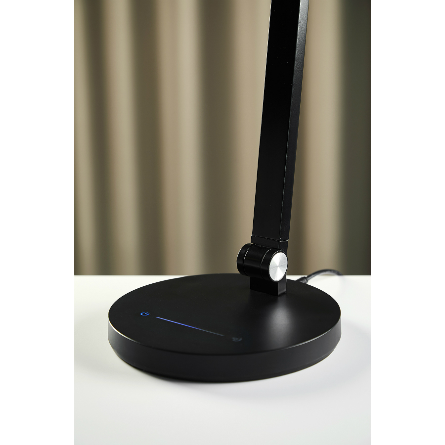 Лампа настольная черная 42х16 см Desk 2507_65011 FRANDSEN  00-3880835 Черный  - Вид №4