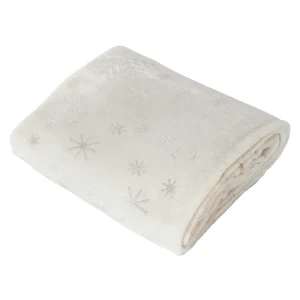 Плед Снегопад 180х200 микрофибра