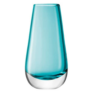 Ваза в форме бутона flower colour 14 см бирюзовая LSA INTERNATIONAL - 253385 Синий
