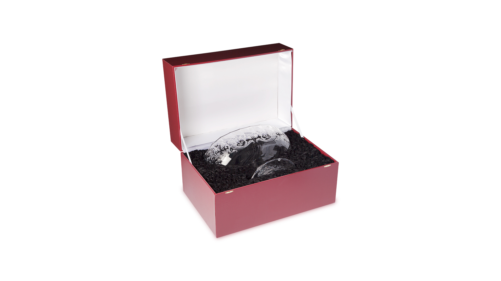 10550191 Moser Чаша овальная для центра стола 42см "Бельведер" "100 лет Мария Терезия" Хрусталь бессвинцовый  - Вид №1