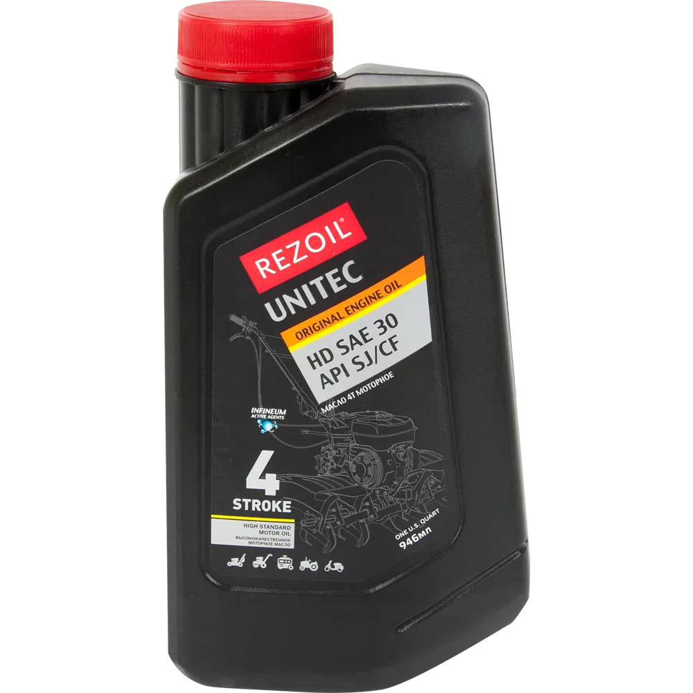 Моторное масло Rezer Unitec для четырёхтактных двигателей 14457669 STLM-0004965