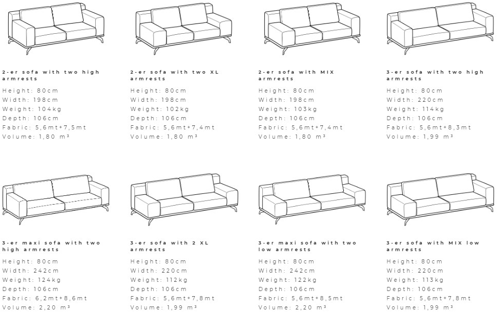 Ditre Italia Модульный тканевый диван sun-id-1387506 - Вид №3